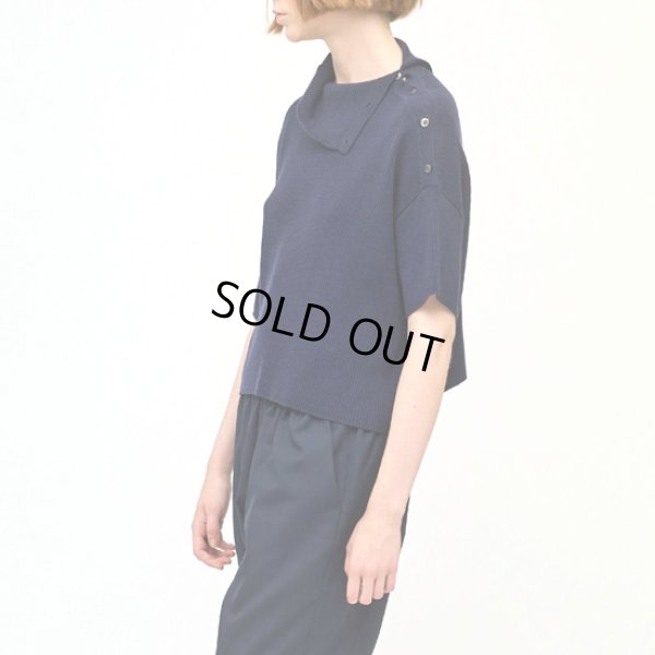 画像4: mizuiroind / ミズイロインド アシンメトリーカラー リブプルオーバー (4)