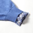 画像5: sosotto / ソソット コットンカシミア リバティフリルカラープルオーバー (5)