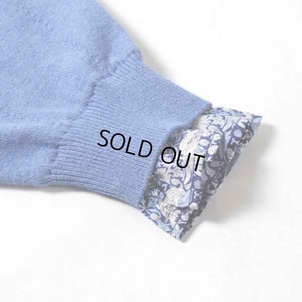 画像5: sosotto / ソソット コットンカシミア リバティフリルカラープルオーバー (5)