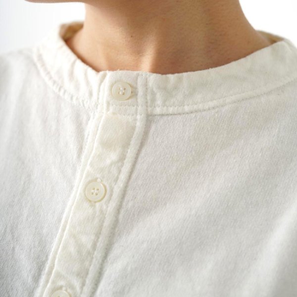 画像9: grin / グリン ホームスパンインレイ クラフトワイドカーディガン (9)