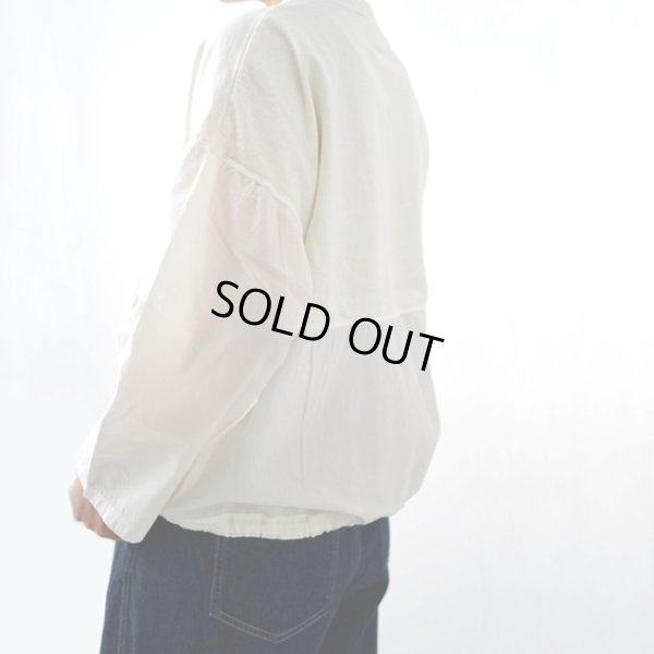 画像10: grin / グリン ホームスパンインレイ クラフトワイドカーディガン (10)