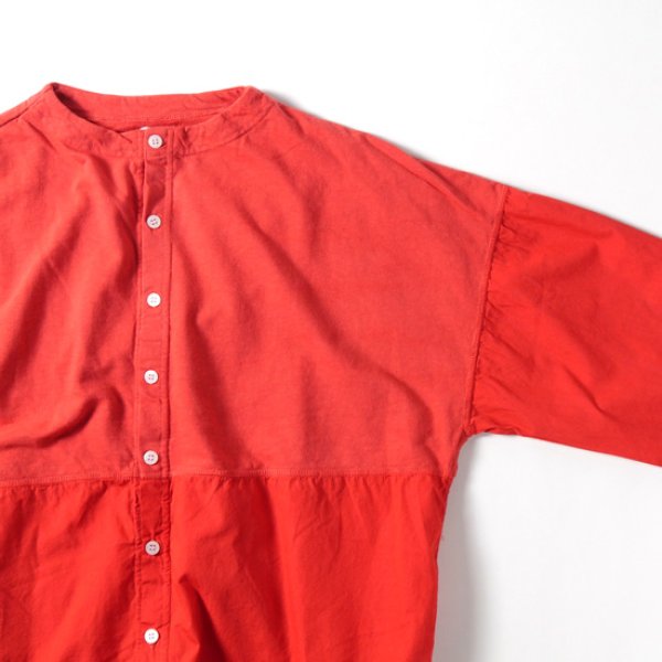 画像3: grin / グリン ホームスパンインレイ クラフトワイドカーディガン (3)