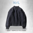 画像10: NATURAL LAUNDRY / ナテュラルランドリー キルト リブモックプルオーバー (10)