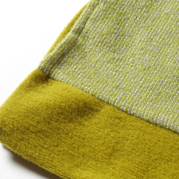 画像6: prit / プリット エアブラシニット×トライスピンループツイード切替 ニットライクプルオーバーベスト (6)