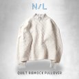 画像8: NATURAL LAUNDRY / ナテュラルランドリー キルト リブモックプルオーバー (8)
