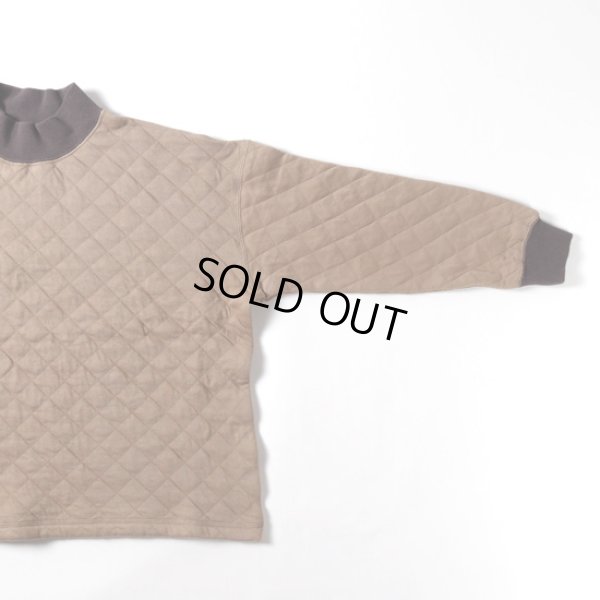 画像3: NATURAL LAUNDRY / ナテュラルランドリー キルト リブモックプルオーバー (3)
