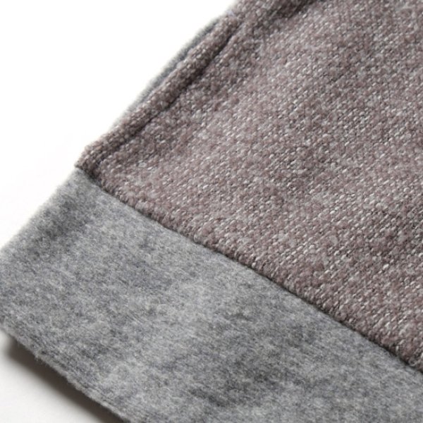 画像9: prit / プリット エアブラシニット×トライスピンループツイード切替 ニットライクプルオーバーベスト (9)