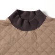 画像2: NATURAL LAUNDRY / ナテュラルランドリー キルト リブモックプルオーバー (2)