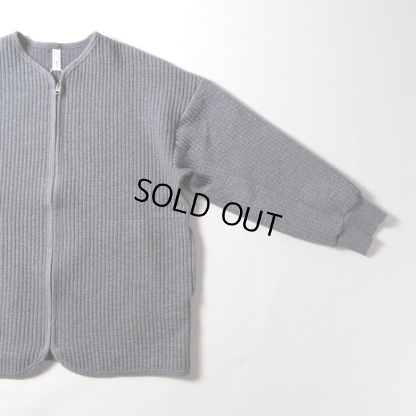 画像4: prit / プリット コールキルト VネックZIPカーディガン (4)