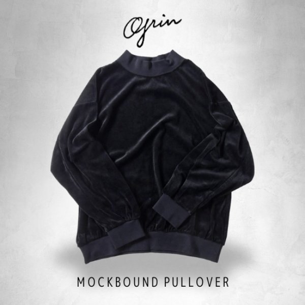 画像8: grin / グリン コットンベロア モックバウンドプルオーバー (8)