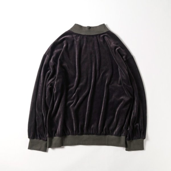 画像7: grin / グリン コットンベロア モックバウンドプルオーバー (7)