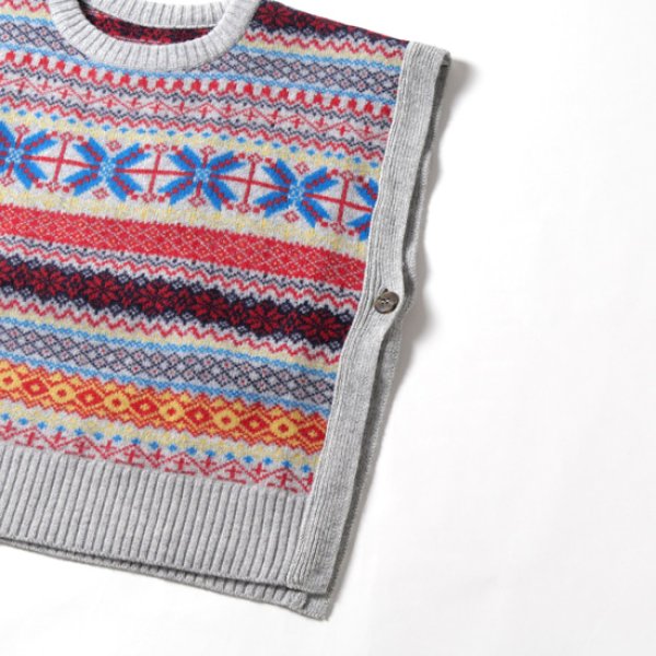 画像5: NARU / ナル タスマニアラム フェアアイルボックスベスト (5)