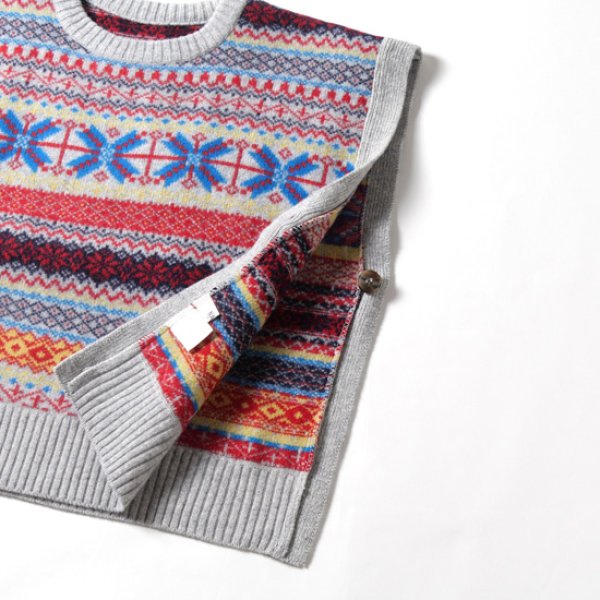 画像6: NARU / ナル タスマニアラム フェアアイルボックスベスト (6)