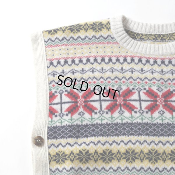 画像12: NARU / ナル タスマニアラム フェアアイルボックスベスト (12)