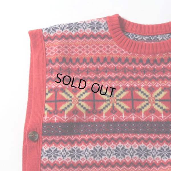 画像10: NARU / ナル タスマニアラム フェアアイルボックスベスト (10)