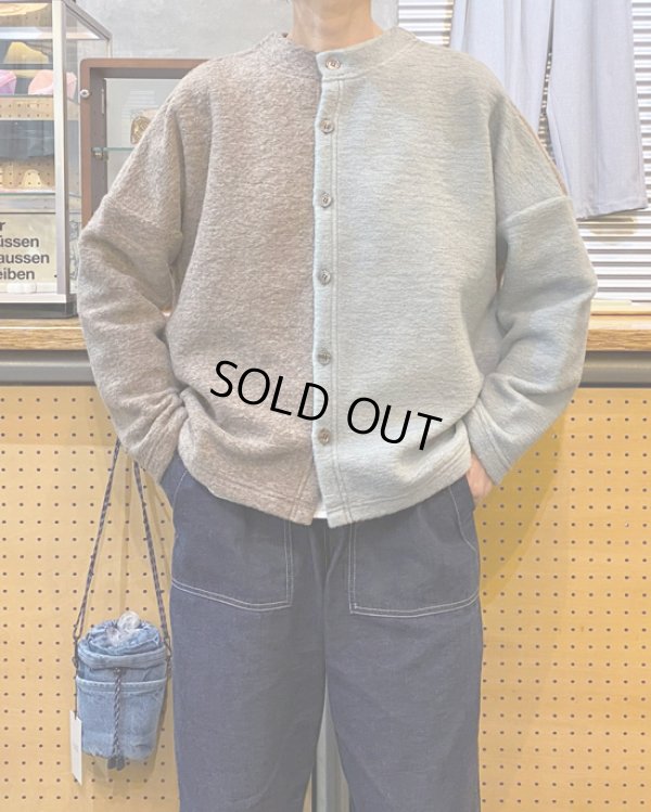 画像10: NARU / ナル トラベルウールプレミアバイカラーカーディガン (10)