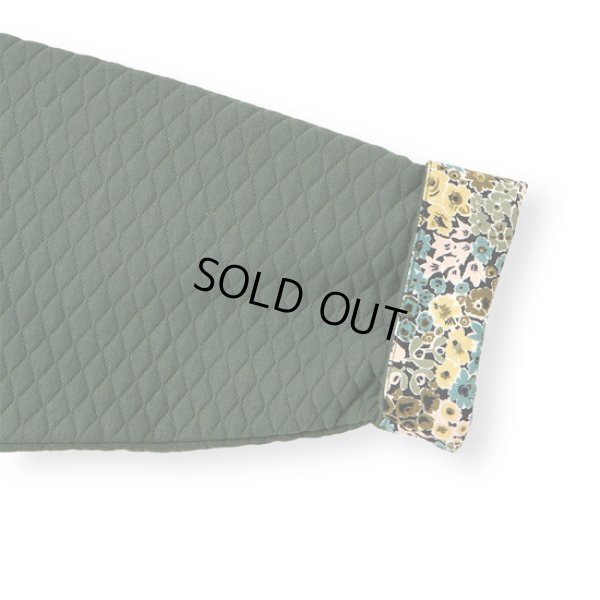 画像9: sosotto / ソソット コットンキルト ノーカラーコート (9)