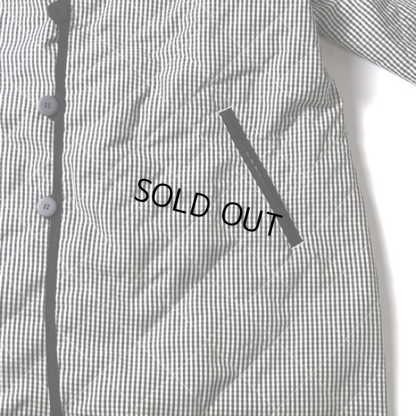 画像6: NATURAL LAUNDRY / ナテュラルランドリー 先染めキルティング パイピングコート (6)