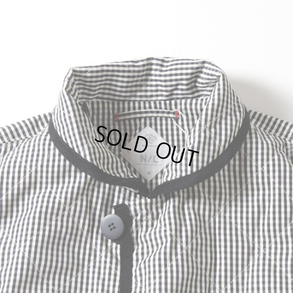 画像2: NATURAL LAUNDRY / ナテュラルランドリー 先染めキルティング パイピングコート (2)