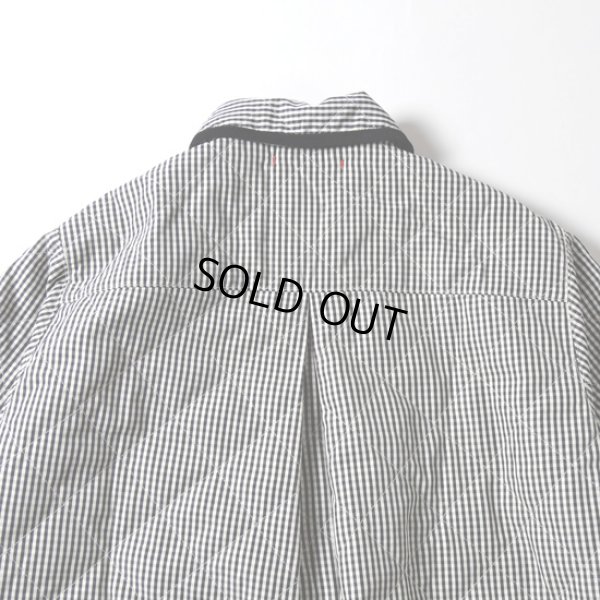 画像11: NATURAL LAUNDRY / ナテュラルランドリー 先染めキルティング パイピングコート (11)