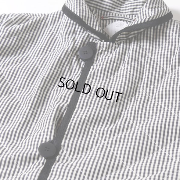 画像3: NATURAL LAUNDRY / ナテュラルランドリー 先染めキルティング パイピングコート (3)