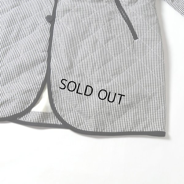 画像7: NATURAL LAUNDRY / ナテュラルランドリー 先染めキルティング パイピングコート (7)