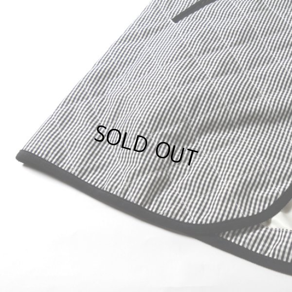 画像8: NATURAL LAUNDRY / ナテュラルランドリー 先染めキルティング パイピングコート (8)