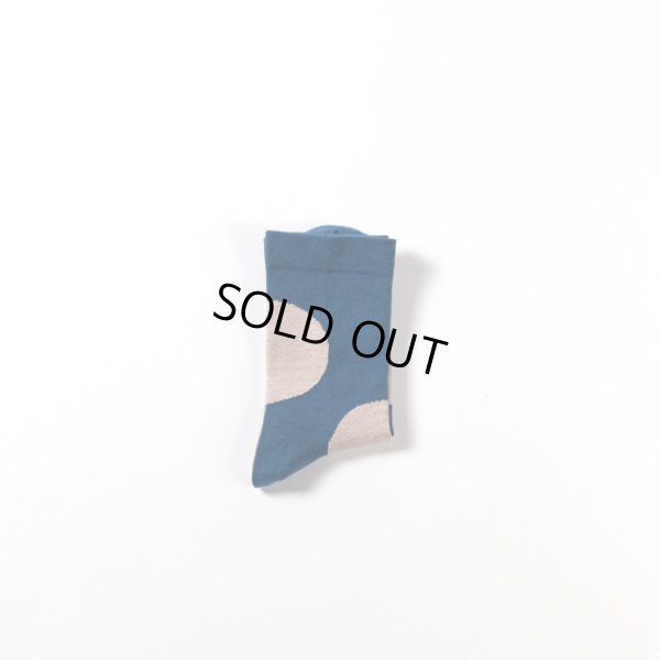 画像3: yahae / ヤハエ オーガニックコットン アシンメトリードットソックス (3)