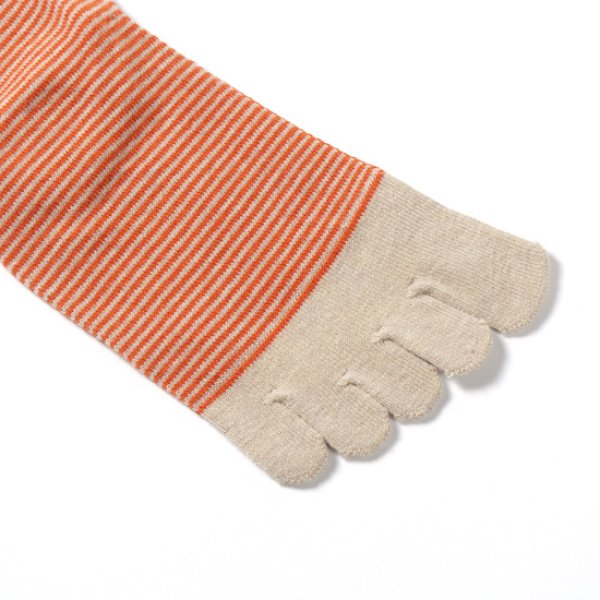 画像5: yahae / ヤハエ オーガニックコットン ウールトゥソックス (5)