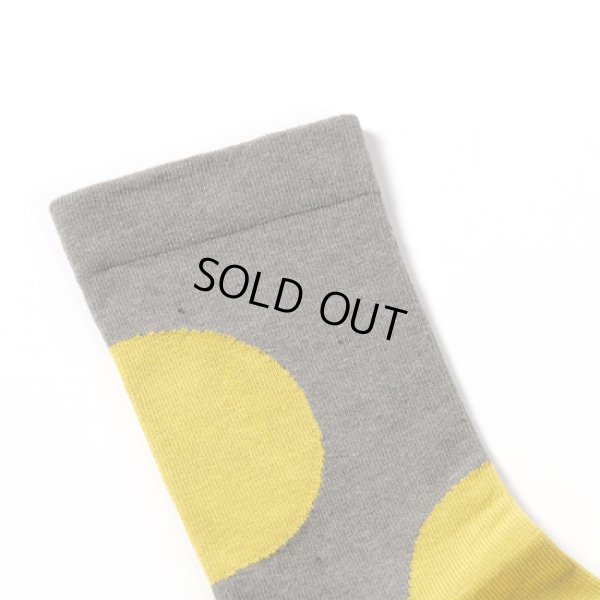 画像10: yahae / ヤハエ オーガニックコットン アシンメトリードットソックス (10)