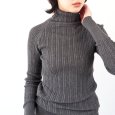 画像3: NARU / ナル ランダムリブ タートルネックセーター (3)