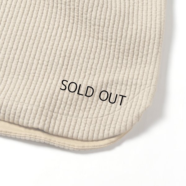 画像5: grin / グリン ストライプキルト モックラウンドプルオーバー (5)