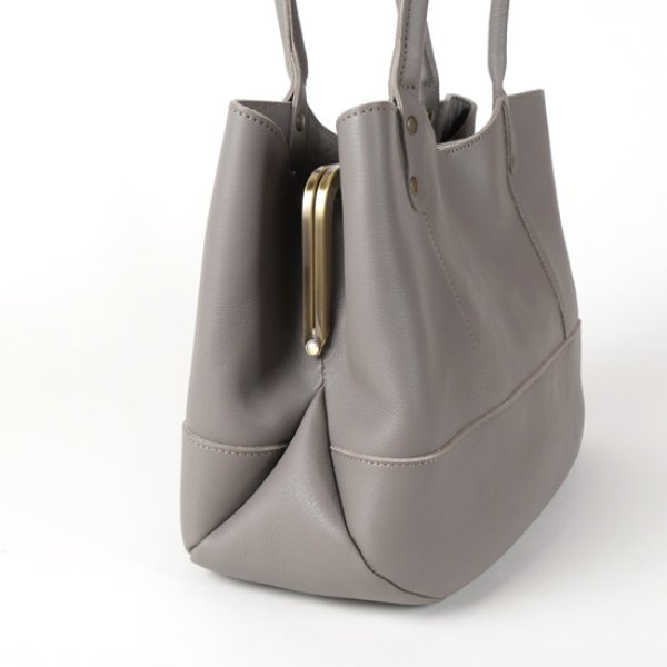 画像8: Kanmi / カンミ  ミルフィーユ がま口トートバッグ (8)