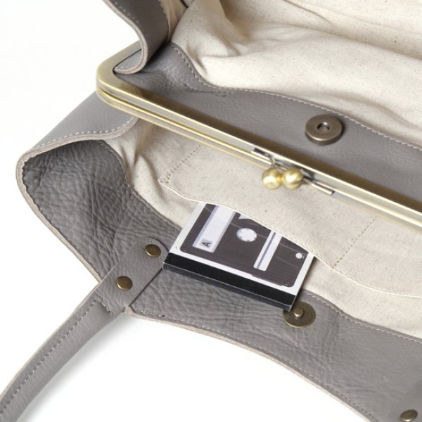 画像13: Kanmi / カンミ  ミルフィーユ がま口トートバッグ (13)