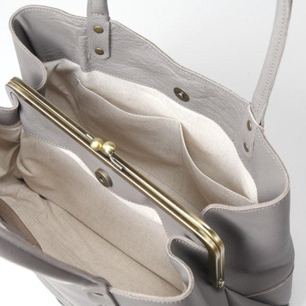 画像10: Kanmi / カンミ  ミルフィーユ がま口トートバッグ (10)