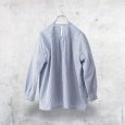 画像2: NATURAL LAUNDRY / ナテュラルランドリー 先染めブロード ワイド刺しゅうシャツ (2)