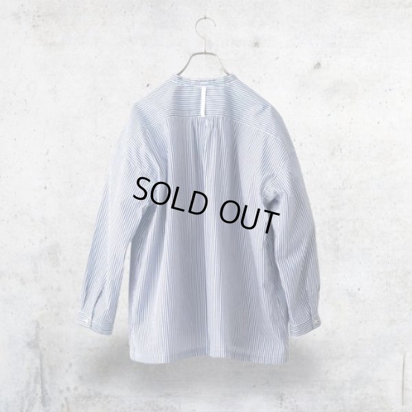 画像9: NATURAL LAUNDRY / ナテュラルランドリー 先染めブロード ワイド刺しゅうシャツ (9)