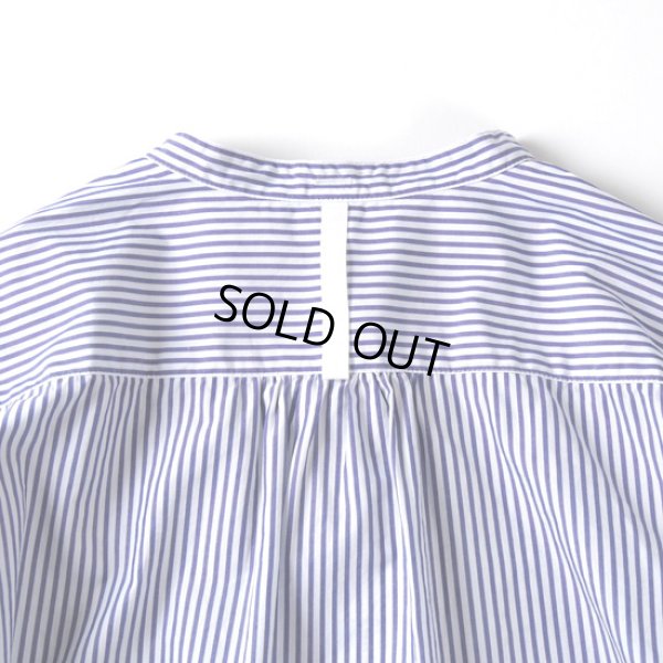 画像10: NATURAL LAUNDRY / ナテュラルランドリー 先染めブロード ワイド刺しゅうシャツ (10)