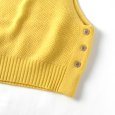 画像5: NATURAL LAUNDRY / ナテュラルランドリー ライトラム サイドボタンベスト (5)