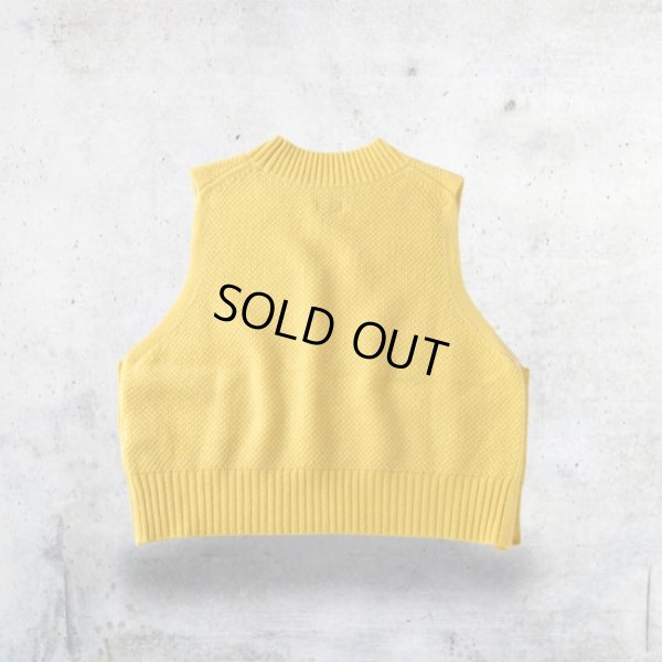 画像7: NATURAL LAUNDRY / ナテュラルランドリー ライトラム サイドボタンベスト (7)