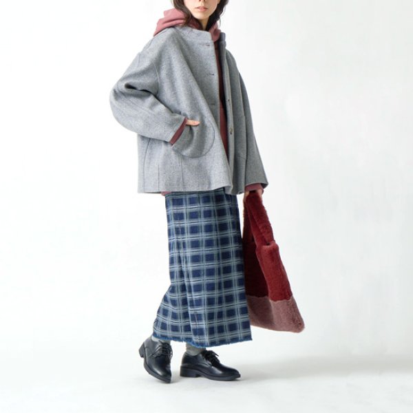 画像2: KELEN / ケレン モックネックデザインジャケット TRIMO (2)