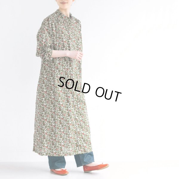 画像15: PONT DE CHALONS / ポンデシャロン フラワープリントギャザーワンピース (15)