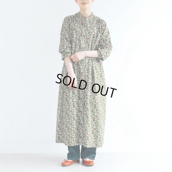 画像17: PONT DE CHALONS / ポンデシャロン フラワープリントギャザーワンピース (17)