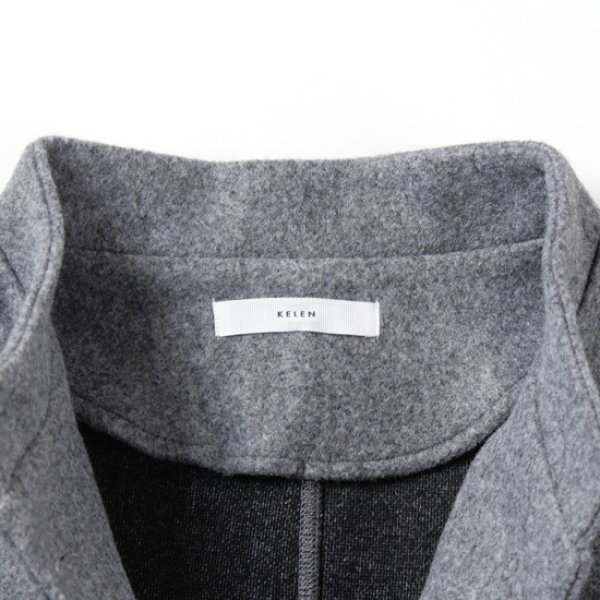 画像6: KELEN / ケレン モックネックデザインジャケット TRIMO (6)