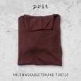 画像11: prit / プリット ミルドウォッシャブル天竺 タートルネック (11)