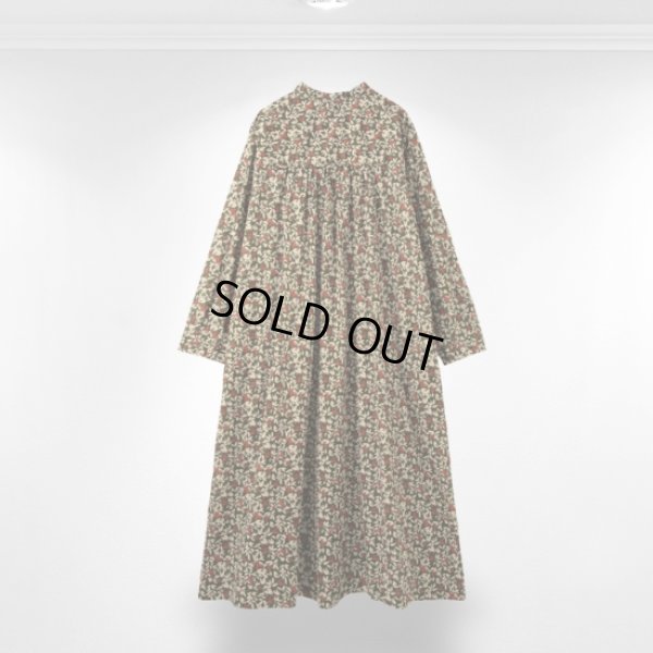 画像13: PONT DE CHALONS / ポンデシャロン フラワープリントギャザーワンピース (13)