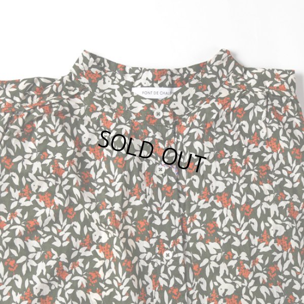 画像11: PONT DE CHALONS / ポンデシャロン フラワープリントギャザーワンピース (11)