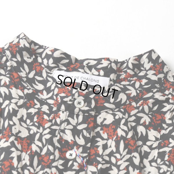 画像4: PONT DE CHALONS / ポンデシャロン フラワープリントギャザーワンピース (4)