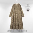 画像10: PONT DE CHALONS / ポンデシャロン フラワープリントギャザーワンピース (10)