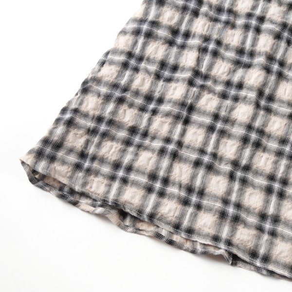 画像11: NARU / ナル ヘリンボン シャーリングスカート (11)